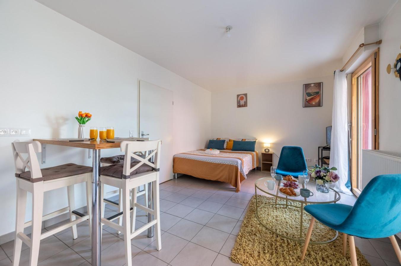 Superbe Appartement 1Min Metro7 Rez-De-Chaussee 오베르빌리에 외부 사진